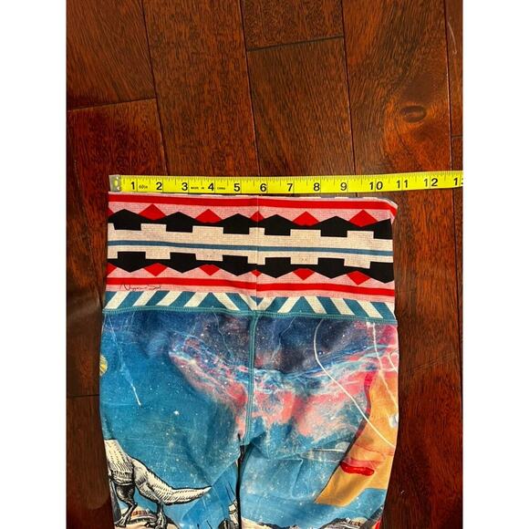 EUC Niyama Sol Endless RARE David Bowie leggings capris no longer made size XS - Picture 6 of 6